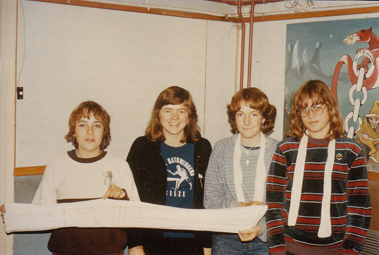 Jeugdkamp 1980 groep Petra