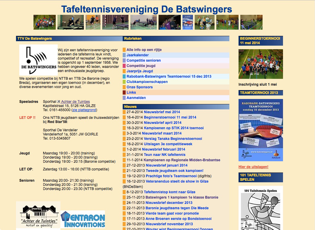 screenshot website 2013